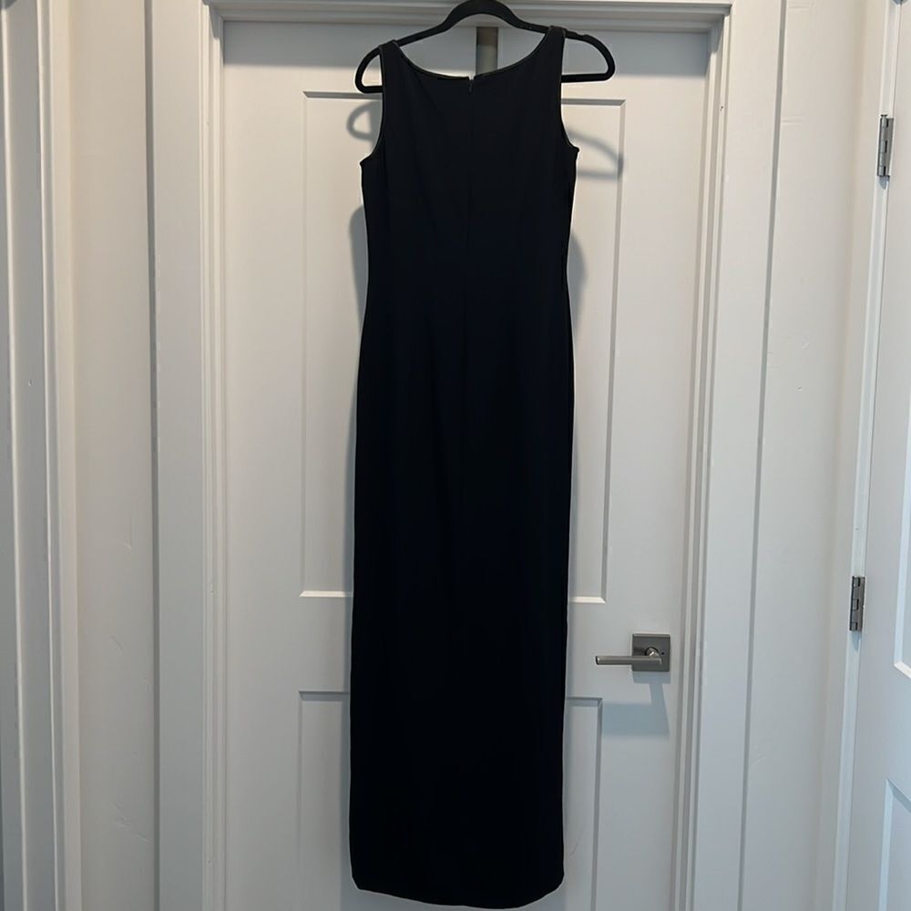 Vintage Bob Mackie Boutique V Neck Sleeveless Cocktail Dress - Picture 4 of 9